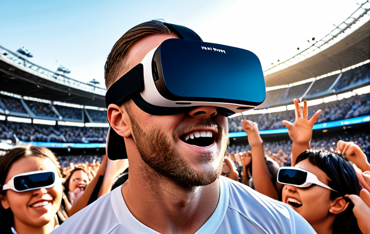 **A vibrant digital illustration showcasing a modern sports stadium overlaid with social media icons and data analytics graphs. The image should convey the global reach of sports marketing through digital platforms, with diverse fans engaging via smartphones and laptops. The overall aesthetic should be energetic and forward-thinking, emphasizing the importance of data and technology in modern sports marketing.**